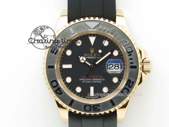 MiroTime 0111 WaterResistant Submariner 116618 LN D1F Best Edition YG Wrapped Black Dial on YG Wrapped Bracelet A 2588